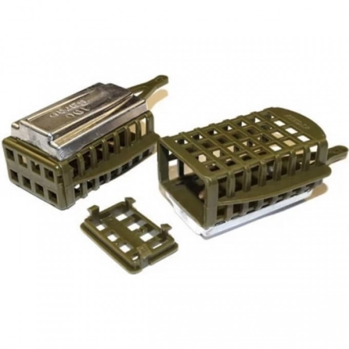 Кормушка фидерная SALMO Feeder Square с дном 120Г 8547-120