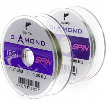 Набор лесок монофильных SALMO DIAMOND SPIN ОКУНЬ/БЕРШ 2шт Набор лесок монофильных SALMO DIAMOND SPIN ОКУНЬ/БЕРШ 2шт
